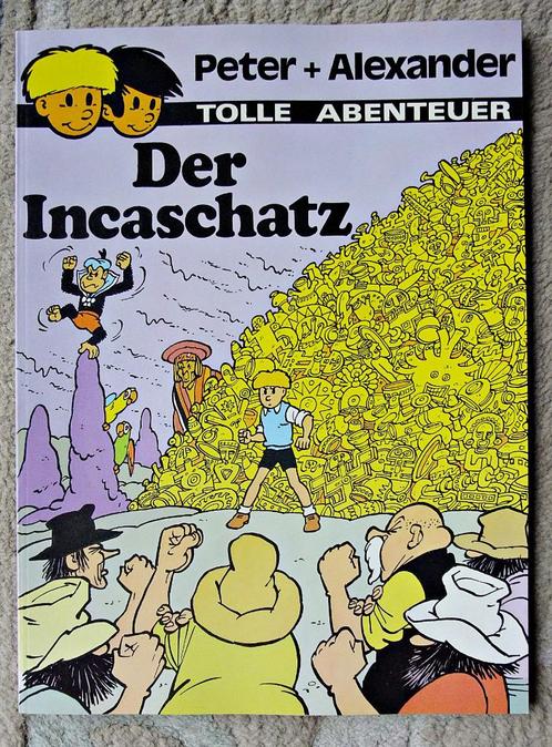 Jommeke Duits: Peter + Alexander 25: Der Incaschatz!!, Boeken, Stripverhalen, Eén stripboek, Ophalen of Verzenden