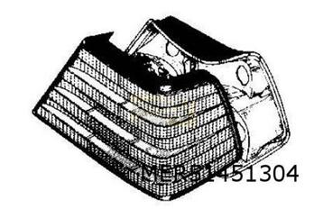Mercedes-Benz W124 (-7/93) achterlicht Rechts (Sedan / Coupe beschikbaar voor biedingen