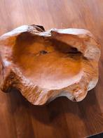 Mooie schotel in Teak, Huis en Inrichting, Keuken | Servies, Ophalen