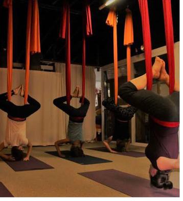 Hangmatset voor aerial yoga (professioneel) beschikbaar voor biedingen