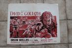 filmaffiche Orson Welles David And Goliath filmposter, Verzamelen, Posters, Rechthoekig Liggend, Ophalen of Verzenden, A1 t/m A3