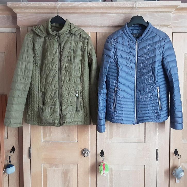 Licht gewatteerde jassen 3€/st, 5€ allebei, Maat 38, Kleding | Dames, Jassen | Zomer, Gedragen, Maat 38/40 (M), Ophalen of Verzenden