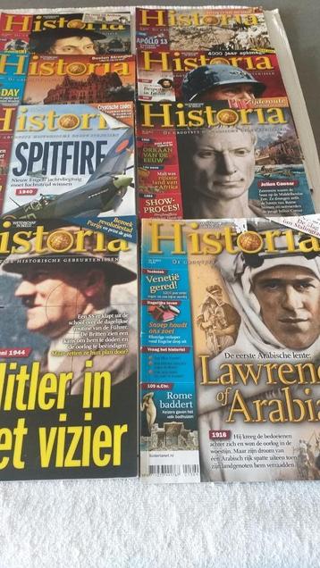 8X Historia tijdschriften 2013