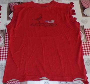 134/140 9/10 singlet t-shirt ZM débardeur Mexx rood beschikbaar voor biedingen