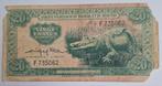 20 francs Rwanda et du Burundi 5.10.1960 rare, Enlèvement ou Envoi