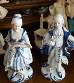 Figurines en porcelaine blanc-bleu, Enlèvement ou Envoi
