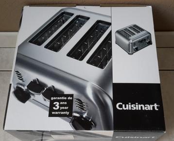 Broodrooster 4 sneetjes CUISINART ( NIEUW )