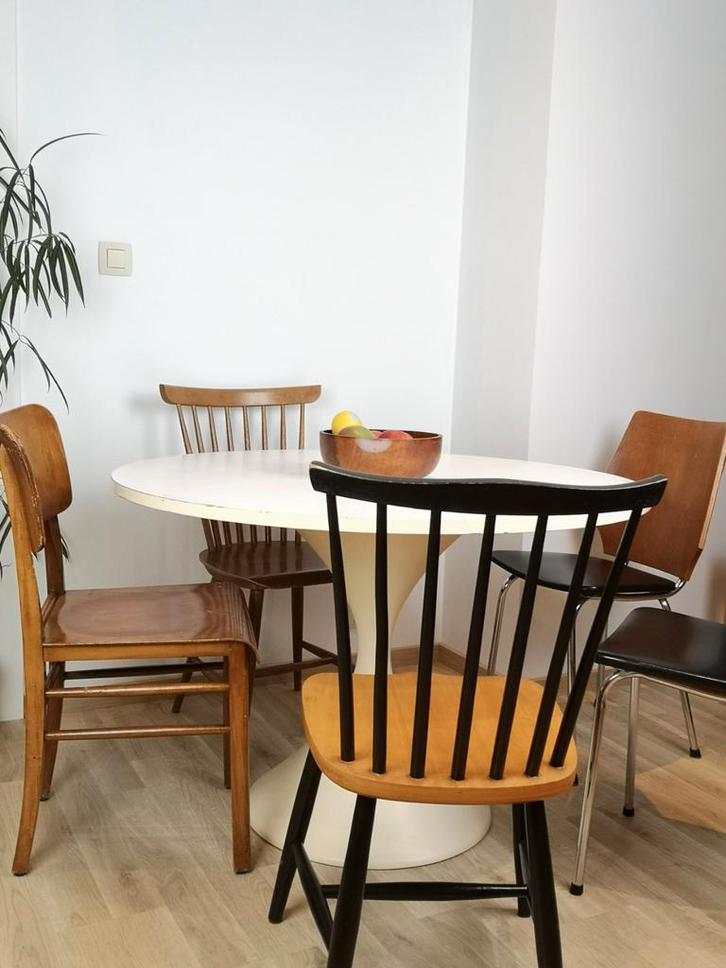 Set, offset vintage stoelen, Huis en Inrichting, Complete eetkamers, Ophalen