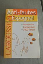 larousse anti-fautes espagnole, Boeken, Schoolboeken, Gelezen, Ophalen of Verzenden