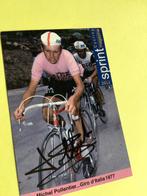 wielerkaart 1977 team flandria giro michel pollentier signe, Sport en Fitness, Verzenden, Zo goed als nieuw