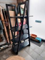 Boekenkast/Etagere open.Kleur zwart.2 stuks beschikbaar., Huis en Inrichting, Kasten | Boekenkasten, Ophalen, Gebruikt