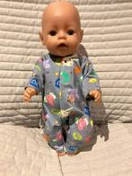 308. Babyborn: Nieuw grijs speelpakje met Peppa Pig, Ophalen of Verzenden, Nieuw, Babypop