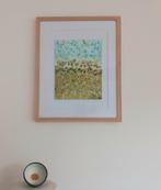Hope. Ingekaderd, abstract schilderij. 43x53 cm, Ophalen