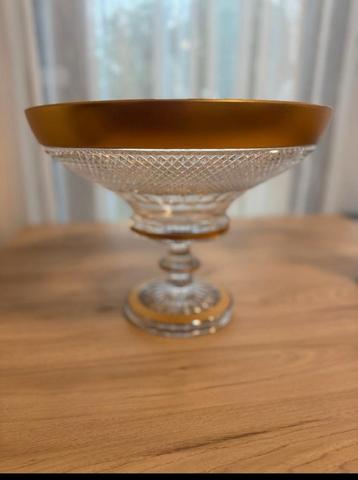 Vase et pot en cristal doré, Enlèvement