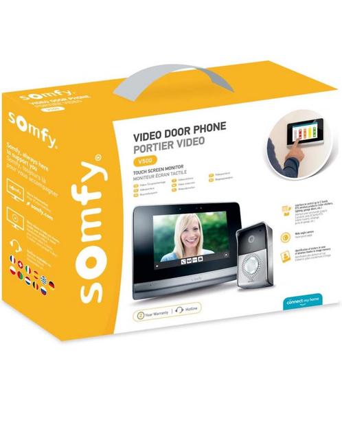 Somfy V500 video door phone, Maison & Meubles, Sonnettes, Enlèvement ou Envoi