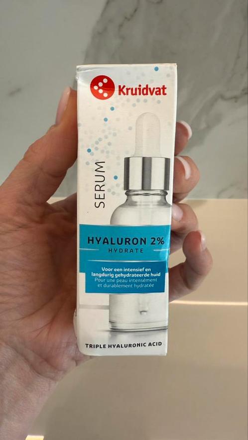 Kruidvat Hydrate Hyaluron 2% Serum, Handtassen en Accessoires, Uiterlijk | Gezichtsverzorging, Nieuw, Verzorging, Gehele gezicht