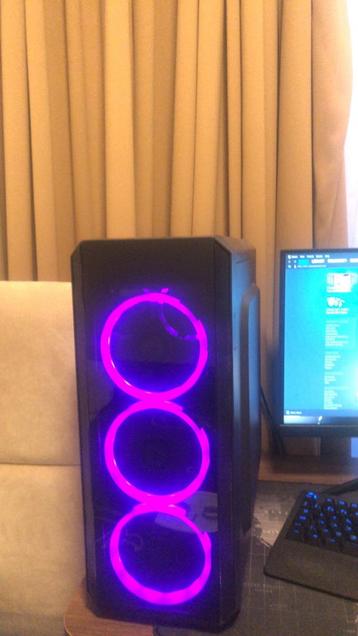 Gaming setup pc rtx 4060 (zie beschrijving voor informatie), 32 GB, Reconditionné, Enlèvement, Gaming