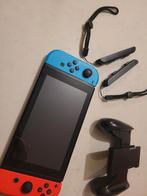 Nintendo Switch, Games en Spelcomputers, Spelcomputers | Nintendo Switch, Ophalen of Verzenden, Gebruikt, Met 2 controllers, Switch 2019 Upgrade