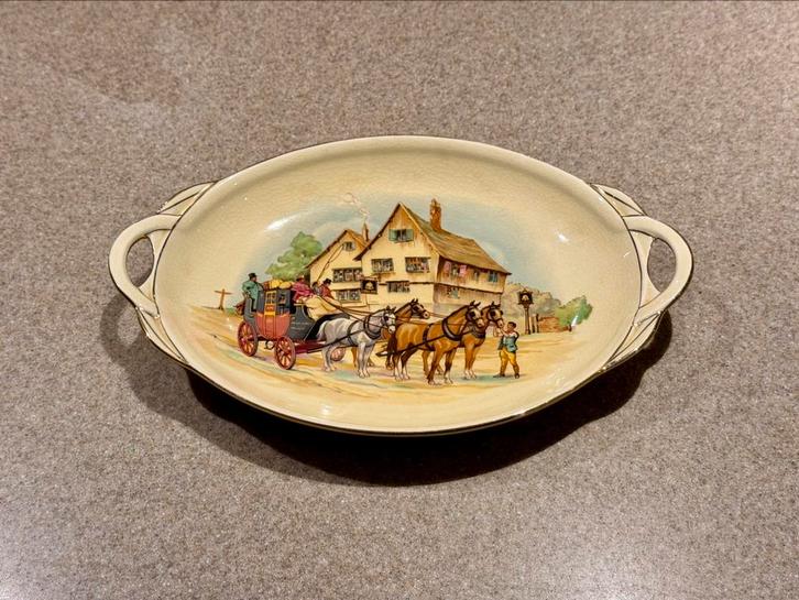 “Royal Winton Grimwades” hand painted “happy days” schaaltje, Antiek en Kunst, Antiek | Schalen, Ophalen