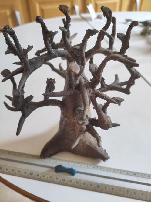 Set Afrikaanse bronzen beeldjes, Antiek en Kunst, Kunst | Niet-Westerse kunst, Ophalen