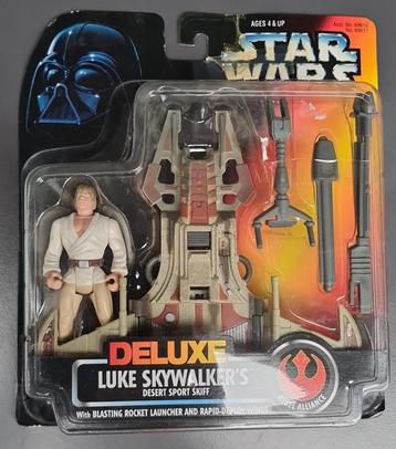 Figue d'action de Luke Skywalker, expert de Star Wars Deluxe disponible aux enchères