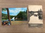 2 postkaarten watervallen van Coo, Luik, Ophalen of Verzenden