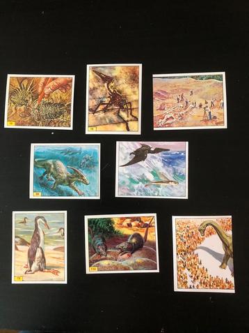 Stickers reeks Panini - prehistorische dieren beschikbaar voor biedingen