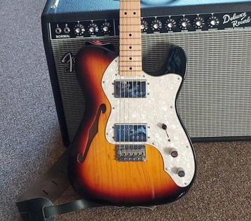 FENDER 72 Telecaster Thinline, Enlèvement, Utilisé, Semi-solid body, Fender