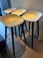 4 barkrukken Hay, Huis en Inrichting, Gebruikt, Met voetsteun, 60 tot 90 cm, 4 krukken