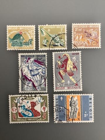 Belgische postzegels Obp nrs 1114/20 beschikbaar voor biedingen