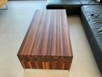 Leolux houten salontafel, Huis en Inrichting, Tafels | Salontafels, Ophalen, Gebruikt, Rechthoekig, Overige houtsoorten