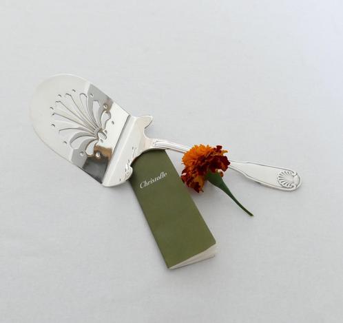 Christofle - Vendome - Verzilverde Aspergeschep, Antiek en Kunst, Antiek | Bestek, Verzenden