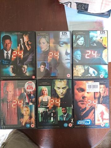 6 seizoenen 24 dvd box beschikbaar voor biedingen