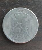 Munt 2 Belgische Frank - 1867, Postzegels en Munten, Munten | België, Zilver, Ophalen of Verzenden, Losse munt, Zilver