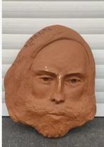 terre cuite homme signe charles delporte, Antiek en Kunst, Kunst | Beelden en Houtsnijwerken, Ophalen of Verzenden