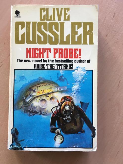 Clive Cussler - Night Probe!, Livres, Langue | Anglais, Utilisé, Enlèvement ou Envoi