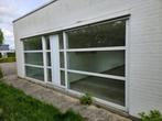 XXL aluminium raam met dubbele draaideur, Comme neuf, 160 cm ou plus, Enlèvement, Fenêtre de façade ou Vitre