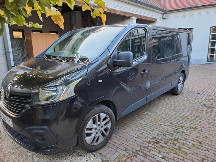 Renault trafic dubbel cabine 6 zit L2., Auto's, Bestelwagens en Lichte vracht, Particulier, Isofix, Renault, Ophalen