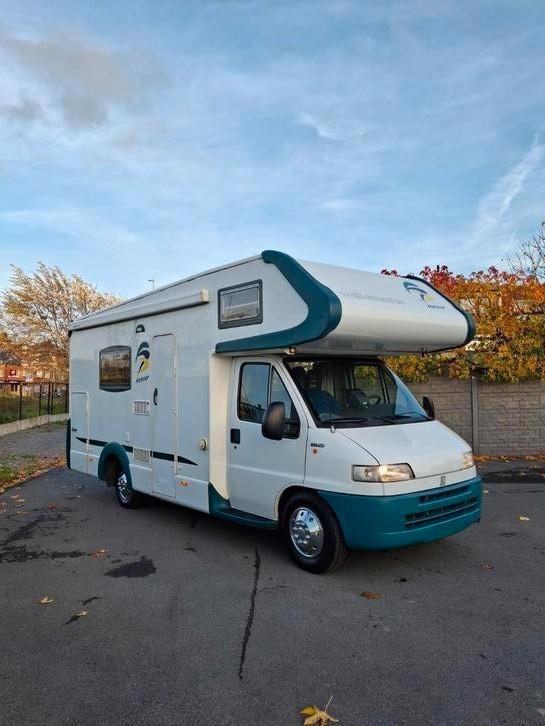 Fiat mobilhome weinsberg, Caravans en Kamperen, Mobilhomes, Particulier, tot en met 6, Alkoof, Fiat, Fiat, Diesel, Handgeschakeld