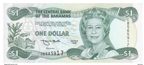 Bahamas, 1 dollar, 1996, UNC, Timbres & Monnaies, Billets de banque | Amérique, Billets en vrac, Amérique centrale, Envoi