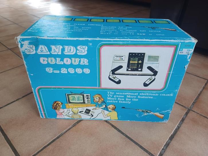 Console Pong – Sands Colour C-2600, Games en Spelcomputers, Spelcomputers | Overige, Zo goed als nieuw, Ophalen