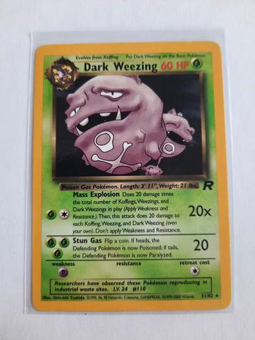 Dark weezing team rocket, Enlèvement ou Envoi, Comme neuf, Booster