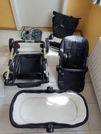 kinderwagen zwart Silver Cross, Zo goed als nieuw, Verstelbare duwstang, Ophalen, Kinderwagen
