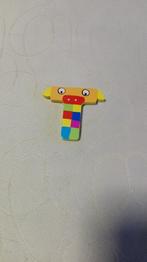 houten letter T, Kinderen en Baby's, Ophalen, Nieuw