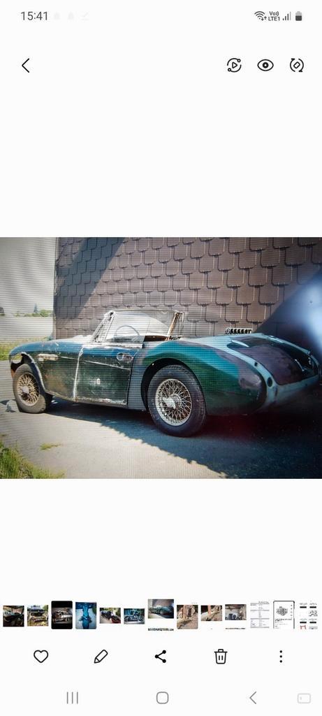 austin healey 3000 bj8, Auto's, Austin, Particulier, Benzine, Cabriolet, 2 deurs, Handgeschakeld, Ophalen