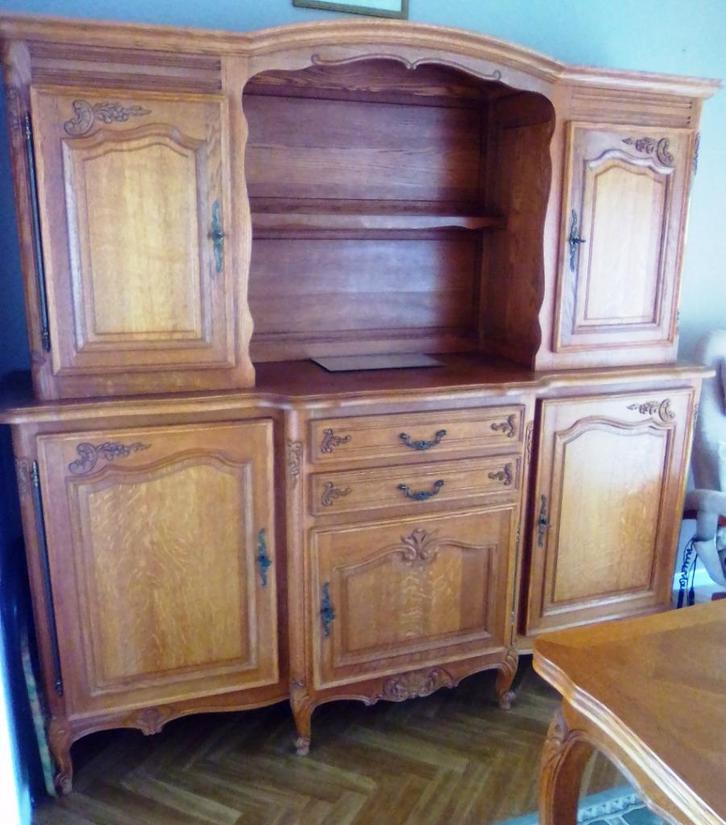 Buffet chêne massif, Huis en Inrichting, Kasten | Buffetkasten, Zo goed als nieuw, 150 tot 200 cm, 150 tot 200 cm, 50 tot 75 cm