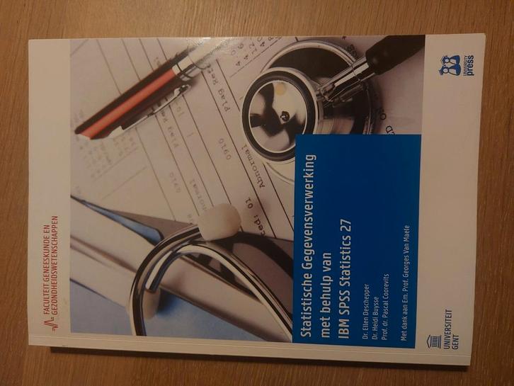Statistische gegevensverwerking met behulp van IBM SPSS stat, Boeken, Wetenschap, Gelezen, Ophalen