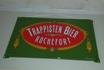 Emaille Trappist rochefort EB vlaams, Verzamelen, Ophalen of Verzenden, Zo goed als nieuw