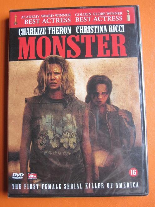 Monster (2003) nieuw in de verpakking, Cd's en Dvd's, Dvd's | Thrillers en Misdaad, Nieuw in verpakking, Maffia en Misdaad, Vanaf 16 jaar