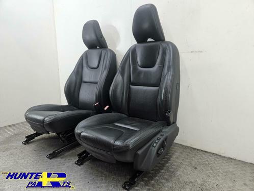 Bekledingset zwart leder Volvo V60 ('10-'18), Auto-onderdelen, Interieur en Bekleding, Volvo, Gebruikt, Ophalen of Verzenden